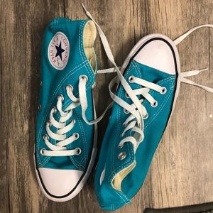 Turquoise converses